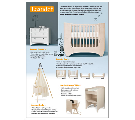 Danish by dsign Leander print advertising