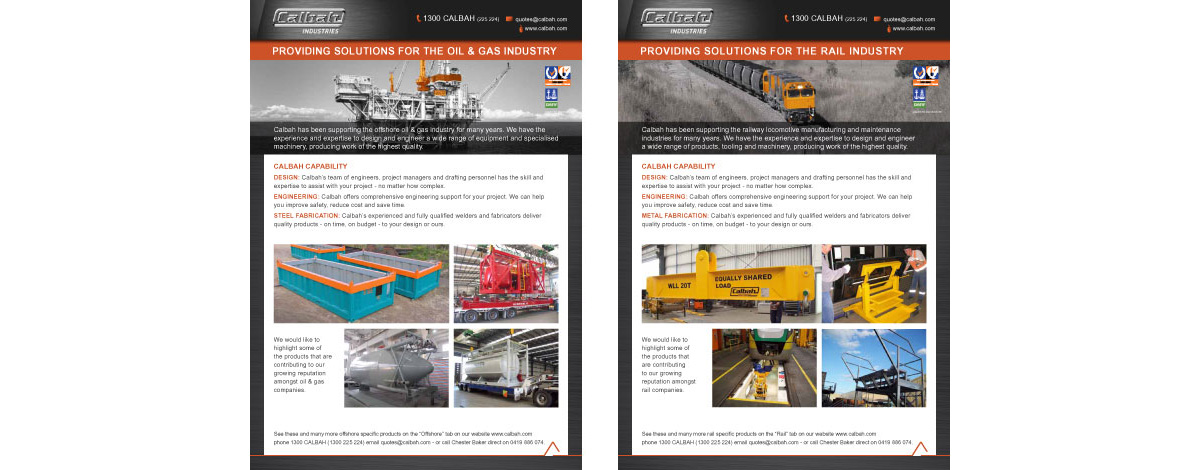 Calbah online brochures