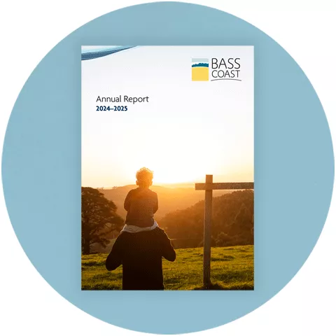 Annual Report design 2024–2025 cover