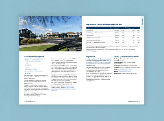 Council Annual Report 2024-2025 Economy