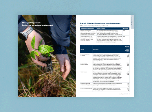 Council Annual Report 2024-2025 Strategic Objectives