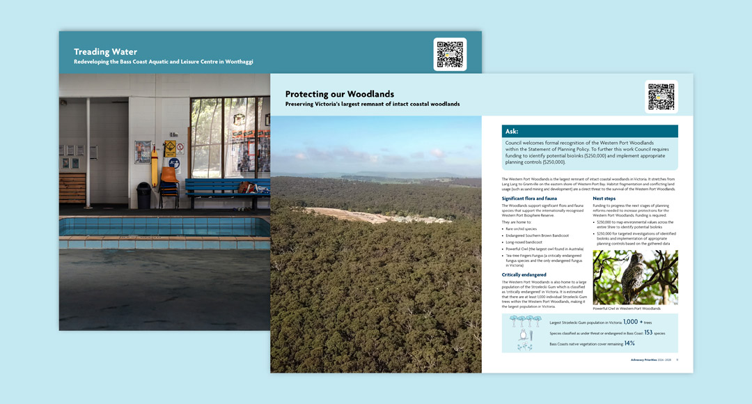Bass Coast Shire Council Advocacy Priorities Pages 1 Design