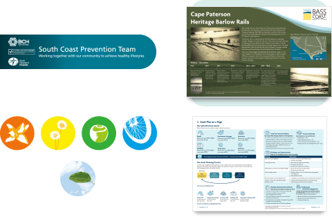 Graphic Design Health and Local Council